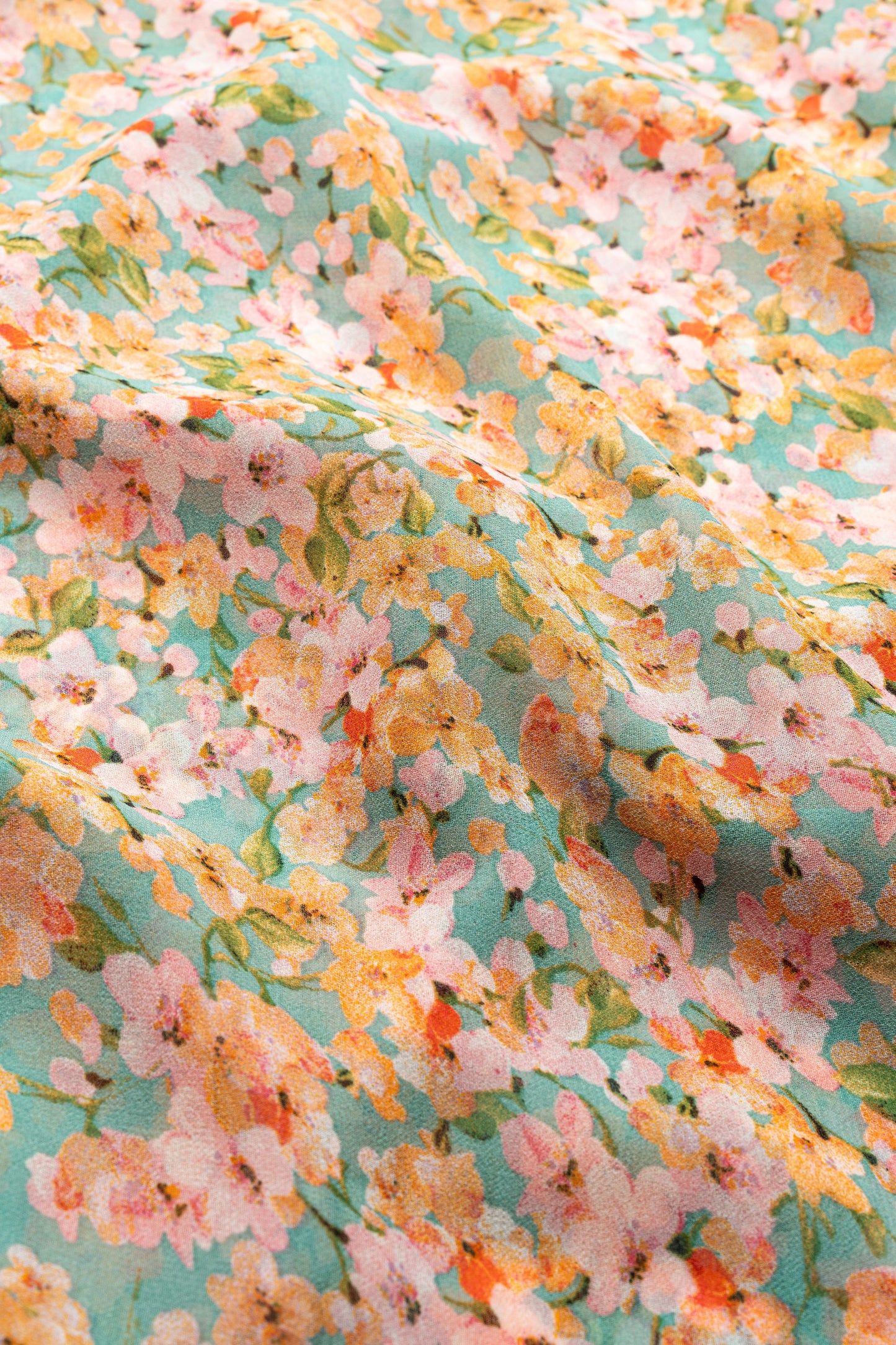 Wholesale Malibu Meadow Hijab - Custom Chiffon Hijab Factory