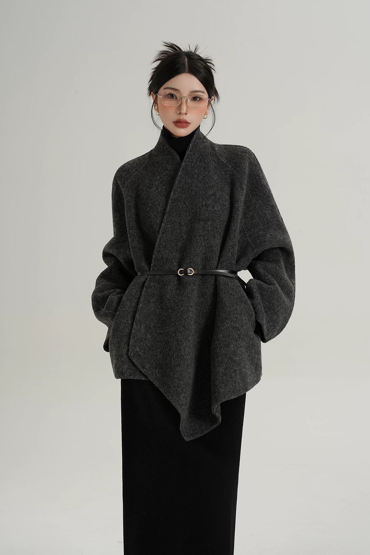 Custom winter wool coat CT0024 wholesale OEM ODM manufacturer, private label wool coat factory, MOQ 100 pieces