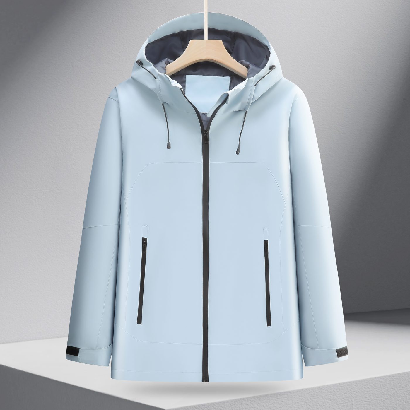Men's & Women's Outdoor Jacket 9566 Spring/Fall Two-Tone