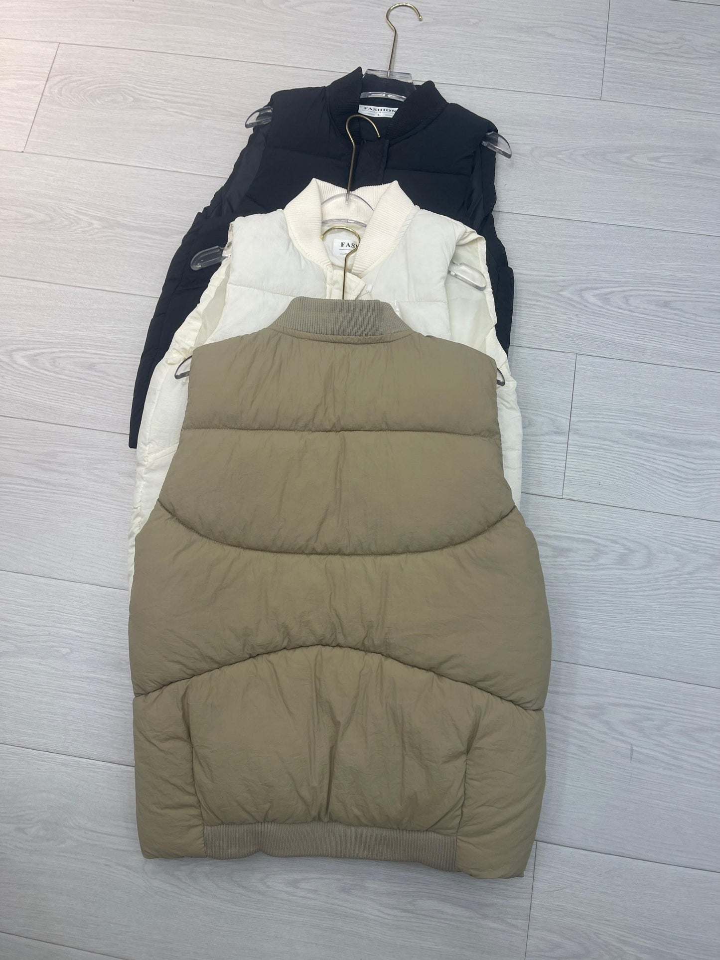 Women's Puffer Vest wholesale ready stock custom logo PJ-0815-052 image 2