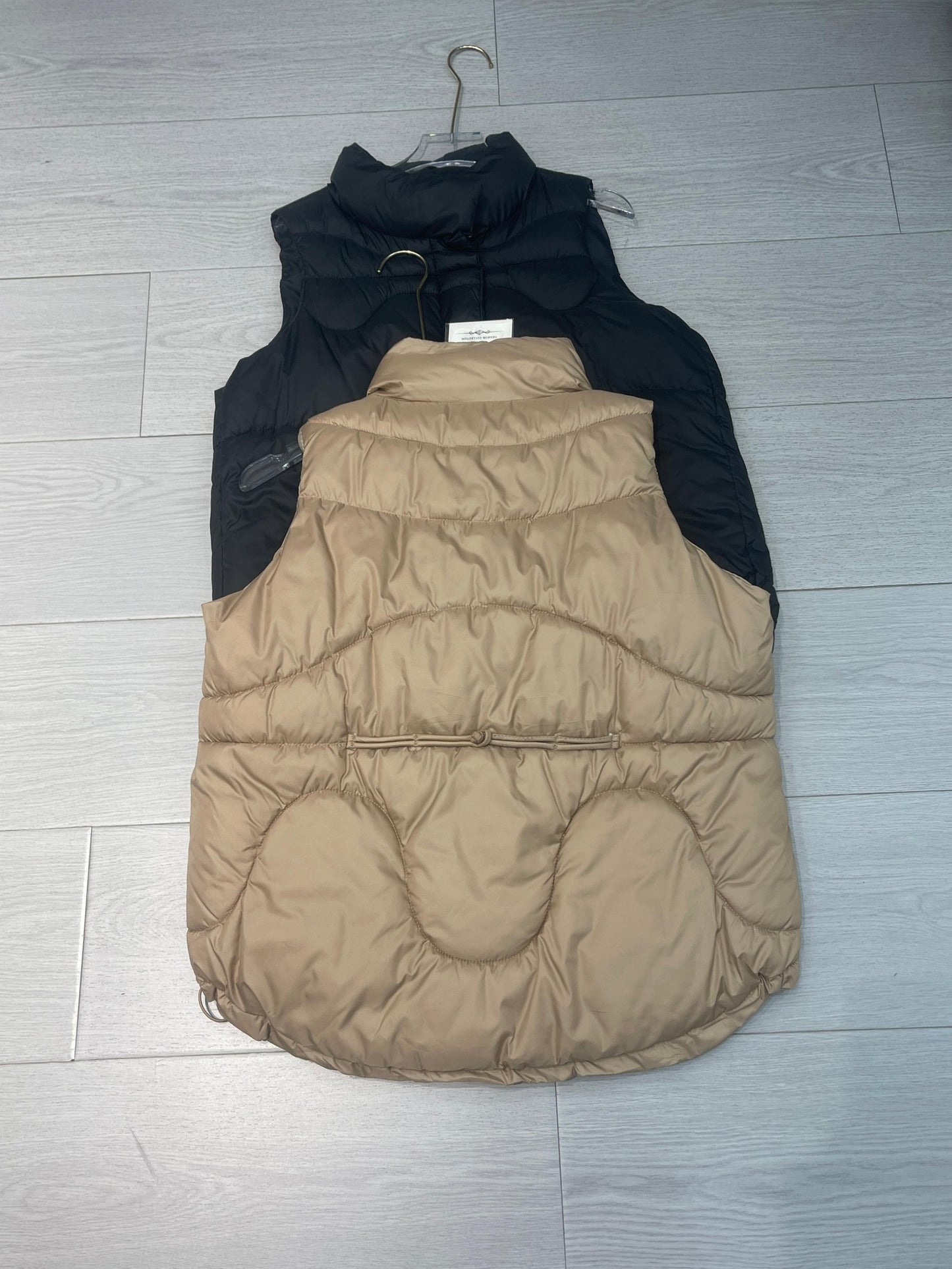 Women's Puffer Vest wholesale ready stock custom logo PJ-0815-060 image 2