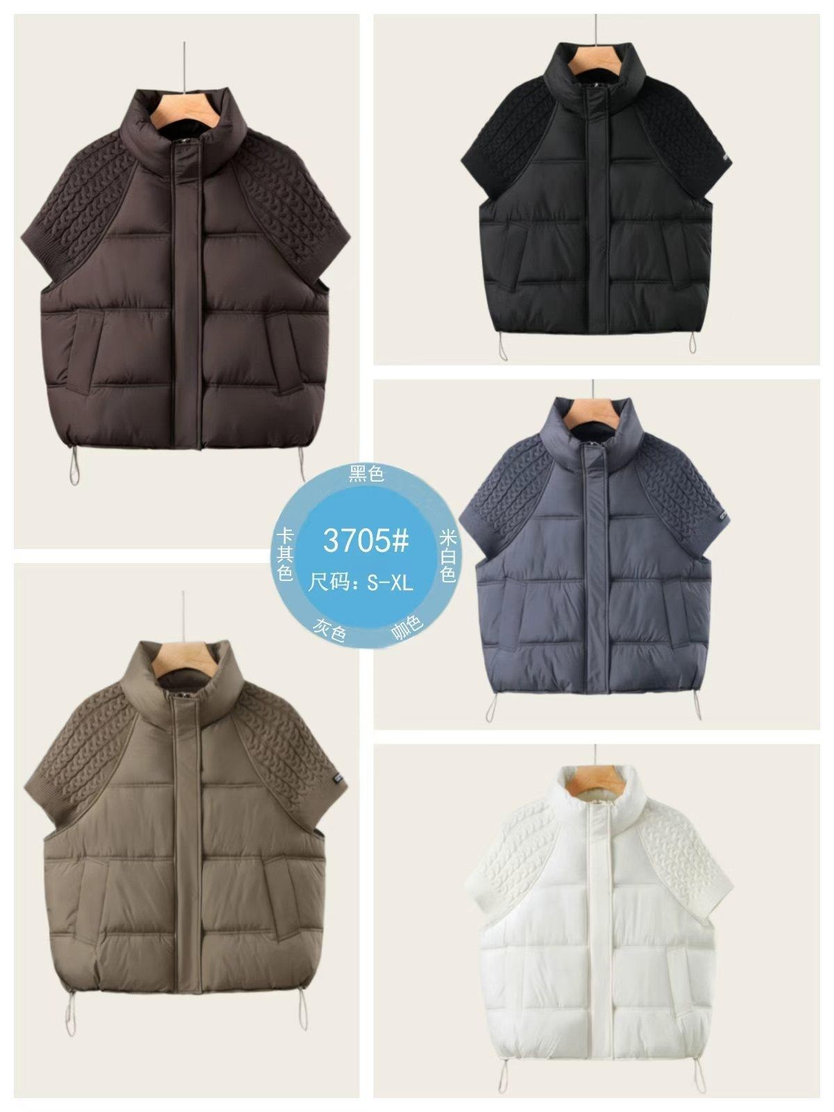Women's Puffer Vest wholesale ready stock custom logo PJ-0815-077 image 3