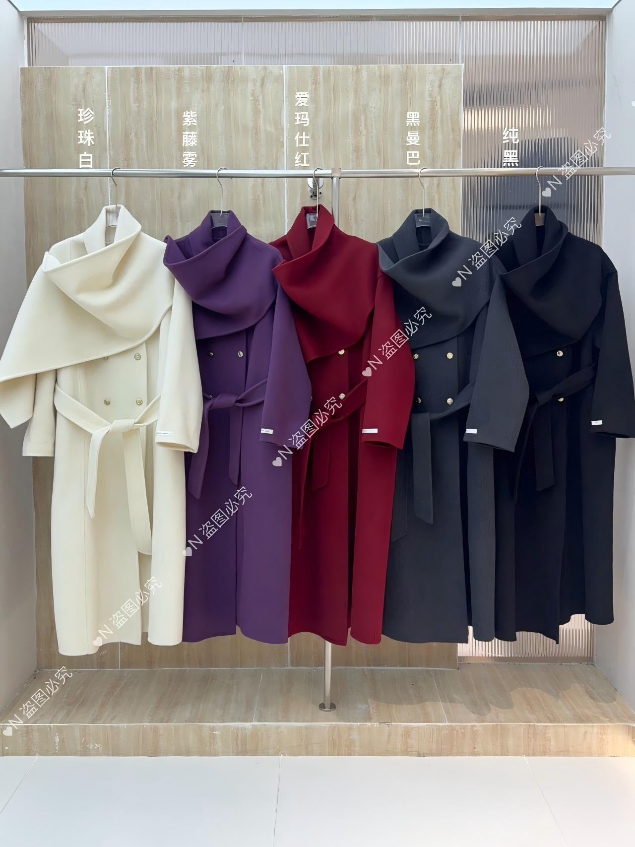 Ready Stock Women's Winter Wool Coat 5872 - Wholesale OEM ODM Wool Outerwear Factory - ready stock wholesale winter wool coat 5872