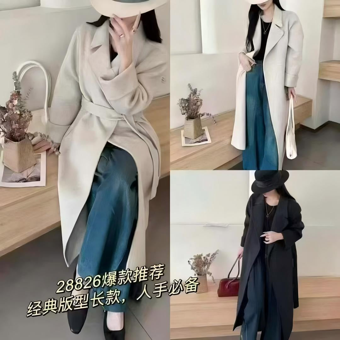 Ready Stock Women's Winter Wool Coat 8185 - Wholesale OEM ODM Wool Outerwear Factory - ready stock wholesale winter wool coat 8185