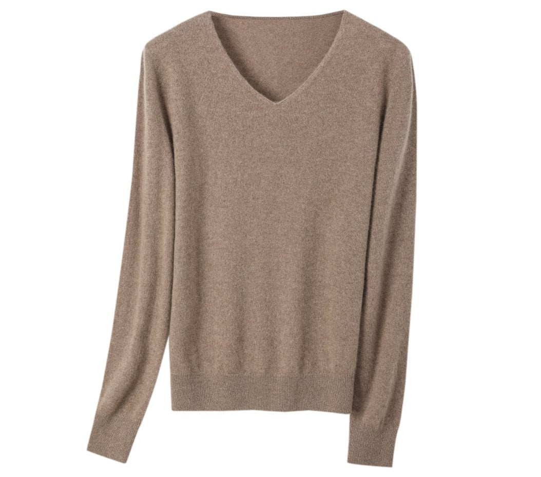 Wholesale Women's 100% Cashmere Sweater NZ6801 - OEM ODM Knitwear Factory main image