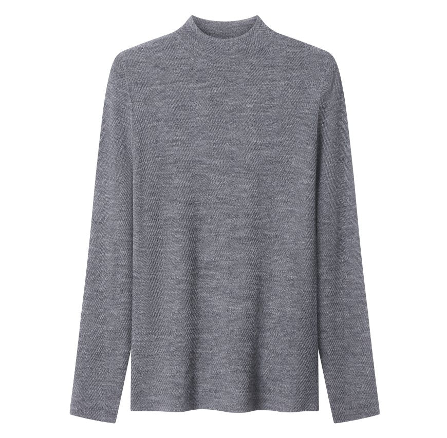Wholesale Women's 100% Wool Sweater NZ8893 - OEM ODM Knitwear Factory main image