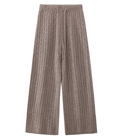 Women's ”经典老钱“——慵懒绞花长裤 QMS3305 main image