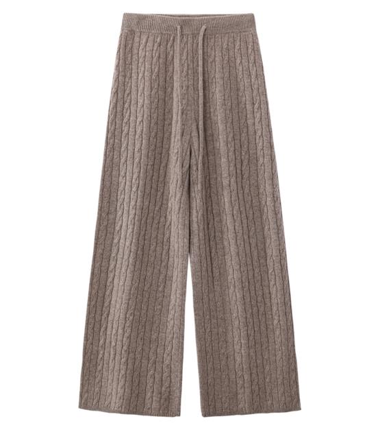 Women's ”经典老钱“——慵懒绞花长裤 QMS3305 main image