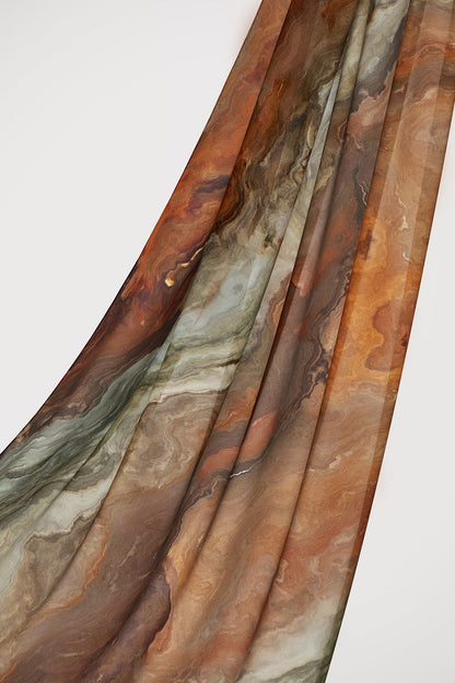 Wholesale Canyon Print Modal Hijab - Custom Modal Hijab Factory