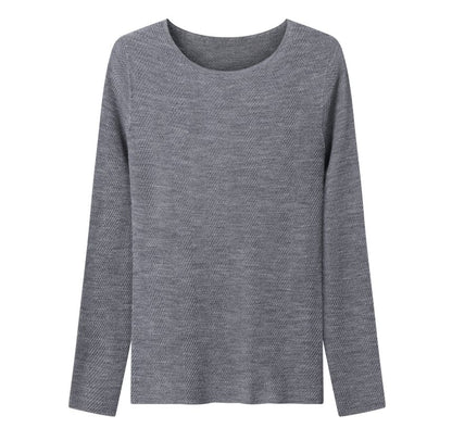 Wholesale Women's 100% Wool Sweater NZ8892 - OEM ODM Knitwear Factory main image