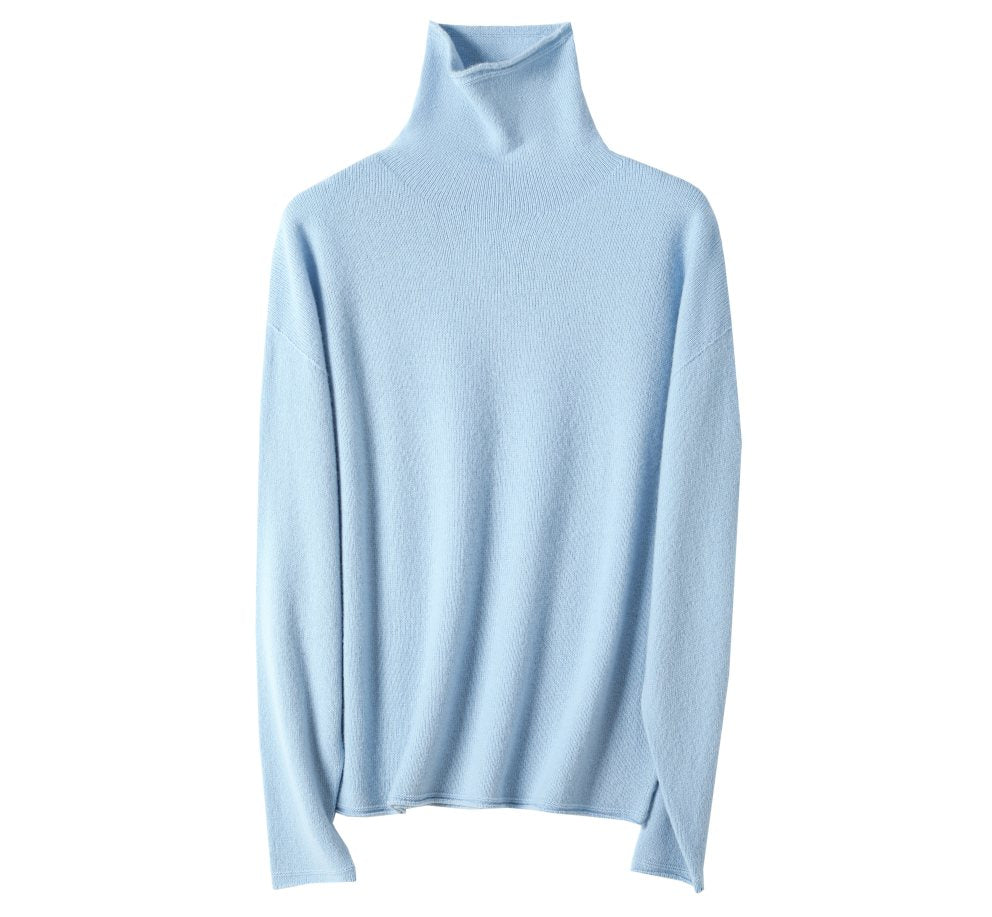 Wholesale Women's Cashmere Cashmere Blend Sweater NZ9916 - OEM ODM Knitwear Factory main image