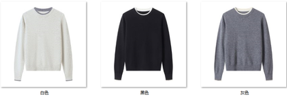 Women's 毛衣中的奢侈品 NZ6609 color options