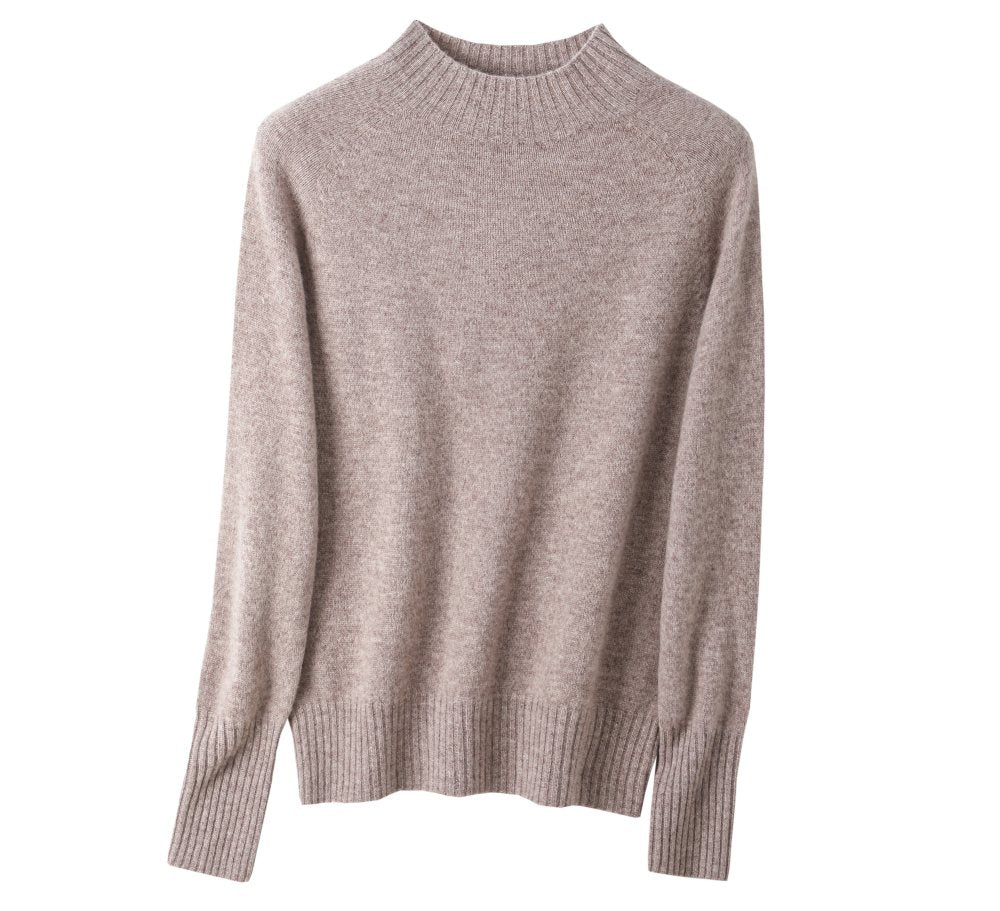 Wholesale Women's 100% Wool Sweater KK9703 - OEM ODM Knitwear Factory main image