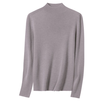 Wholesale Women's 100% Wool Sweater HQ601 - OEM ODM Knitwear Factory main image