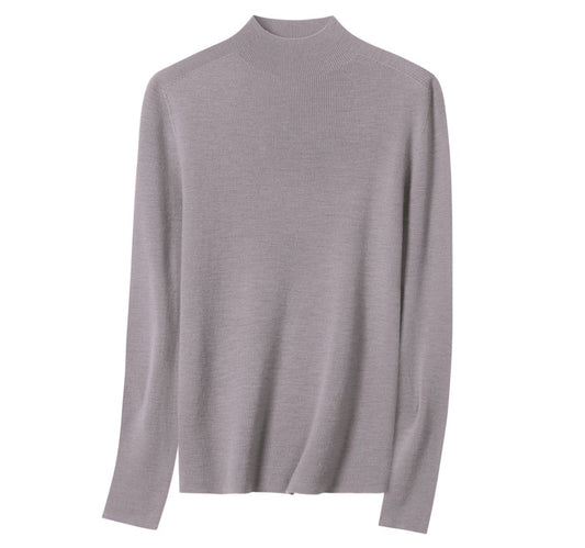 Wholesale Women's 100% Wool Sweater HQ601 - OEM ODM Knitwear Factory main image