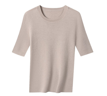 Wholesale Women's 100% Wool Sweater HQ816 - OEM ODM Knitwear Factory main image