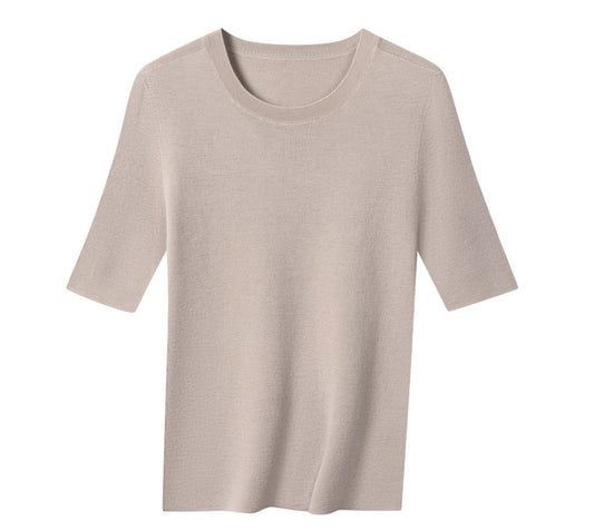 Wholesale Women's 100% Wool Sweater HQ816 - OEM ODM Knitwear Factory main image