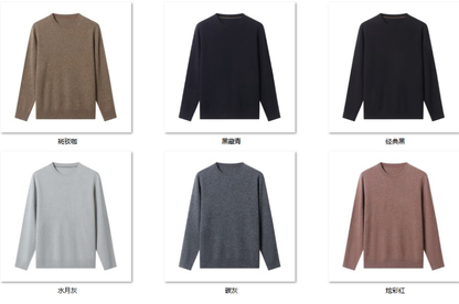 Men's Wool Blend Sweater RW21 color options