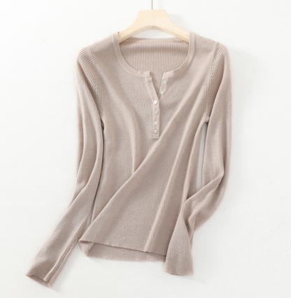 Women's Wool Blend Sweater DE020 main image