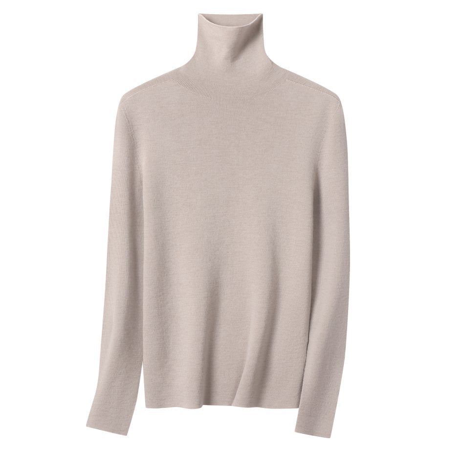 Wholesale Women's 100% Wool Sweater HQ813 - OEM ODM Knitwear Factory main image