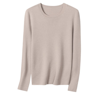 Wholesale Women's 100% Wool Sweater HQ812 - OEM ODM Knitwear Factory main image