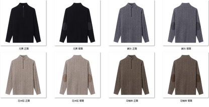 Men's Wool Blend Sweater YX60 color options
