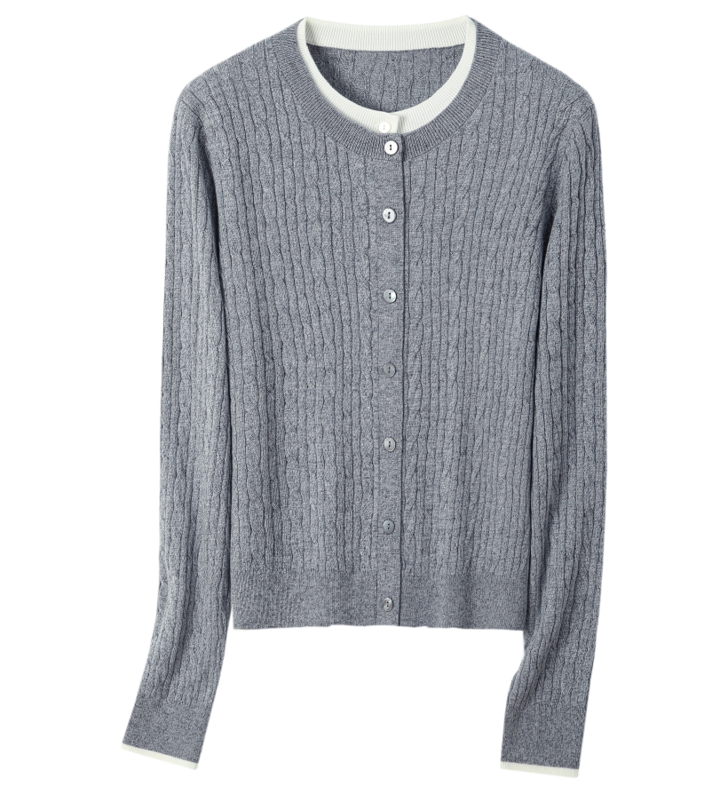 Women's “老钱风开衫” 6W210 main image