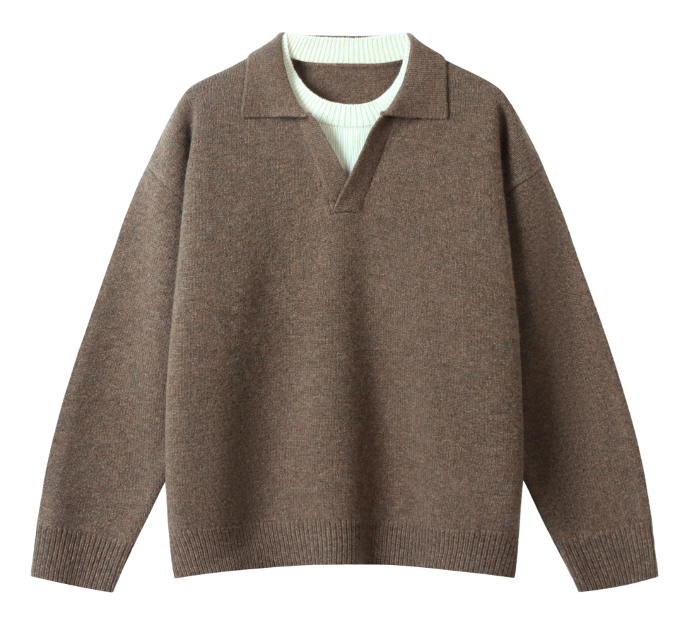 Men's Wool Blend Sweater HRW05 main image