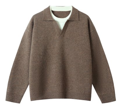 Men's Wool Blend Sweater HRW05 main image