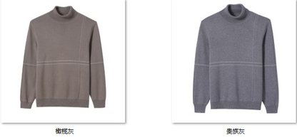 Men's Wool Blend Sweater DR07 color options