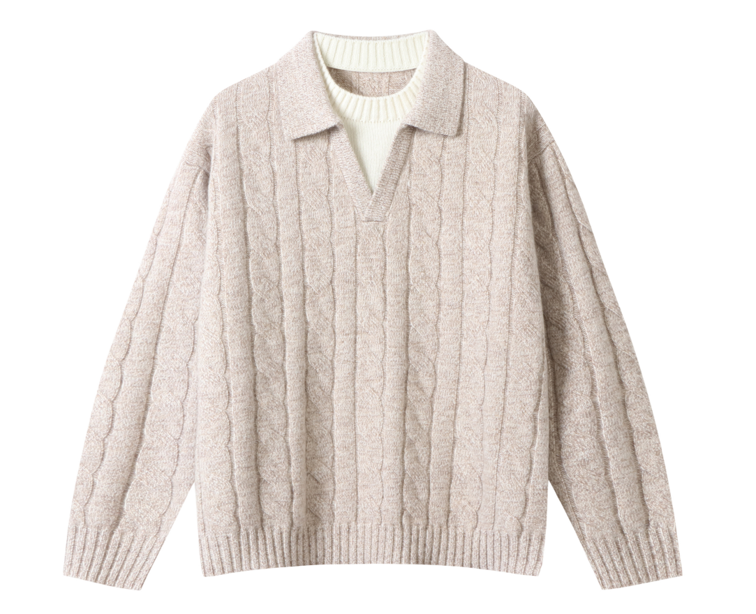 Men's Wool Blend Sweater YX53 main image