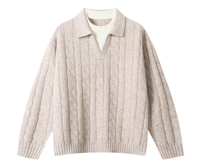Men's Wool Blend Sweater YX53 main image