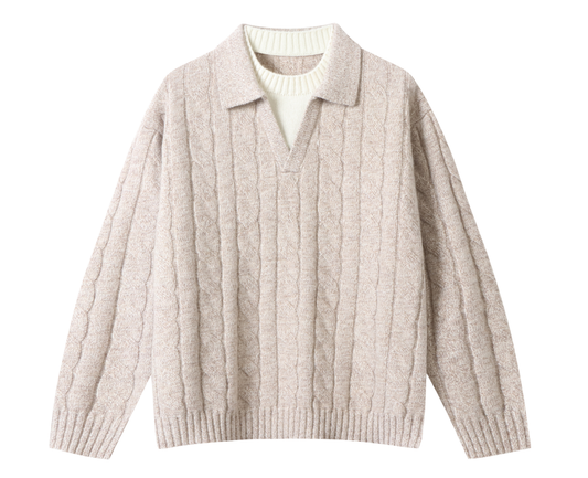 Men's Wool Blend Sweater YX53 main image