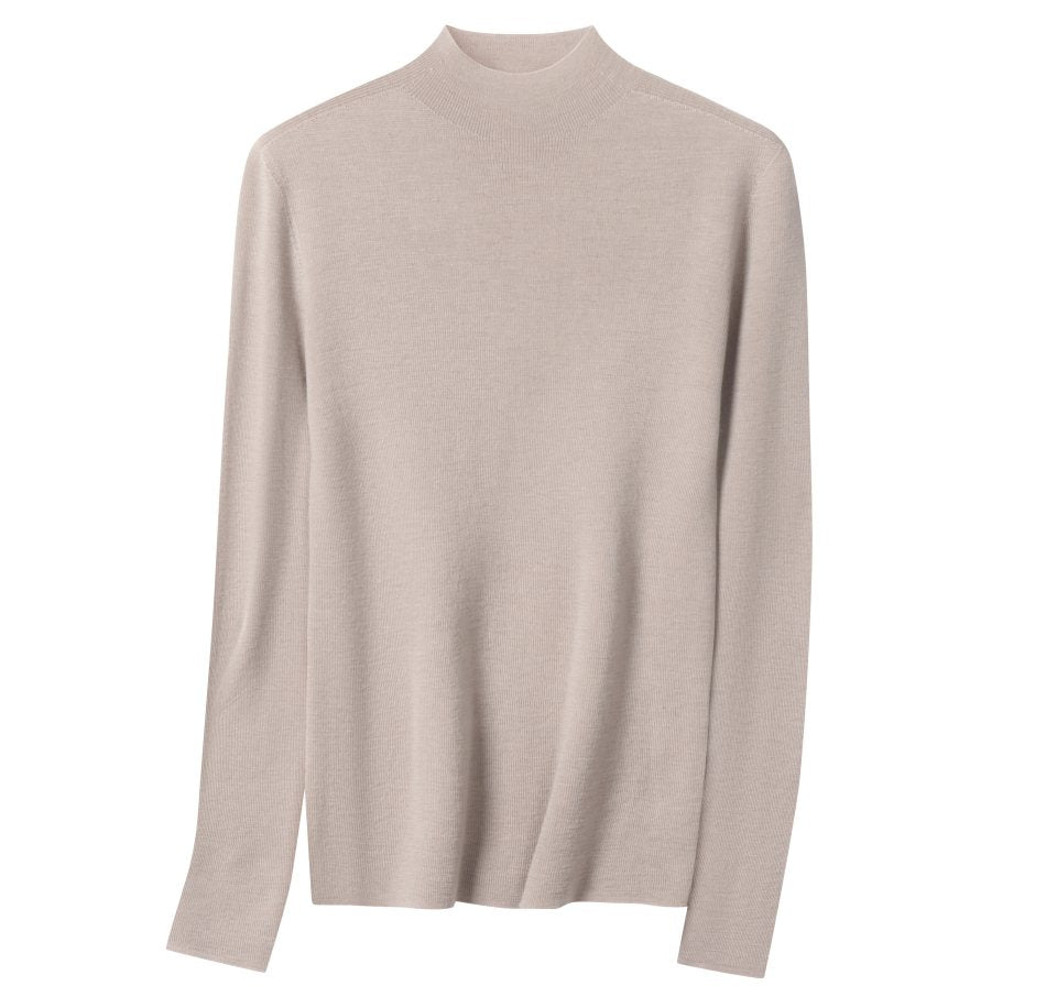 Wholesale Women's 100% Wool Sweater HQ811 - OEM ODM Knitwear Factory main image