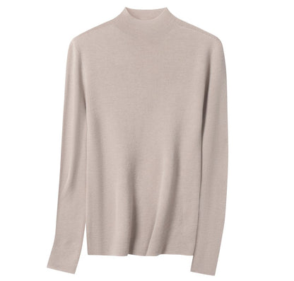 Wholesale Women's 100% Wool Sweater HQ811 - OEM ODM Knitwear Factory main image