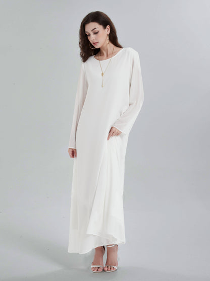 islamic dresses for women Muslim robe islamic clothing women' Maxi dress slong sleeve muslim dre – PRINGBUD ISLAMIC CLOTHING