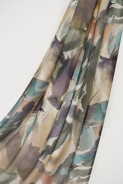 Wholesale Flora Print Modal Hijab - Custom Modal Hijab Factory