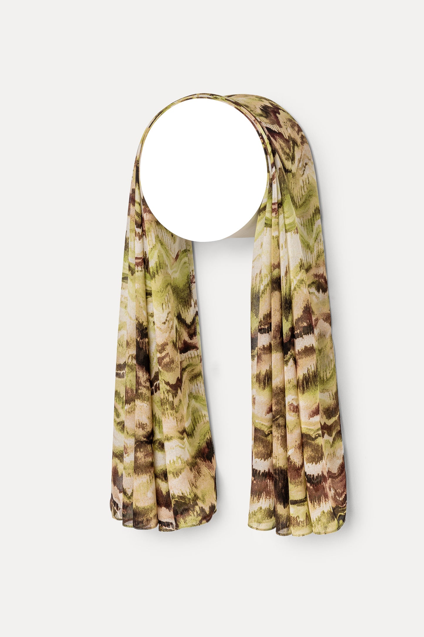 Wholesale Olive Harvest Hijab - Custom Chiffon Hijab Factory