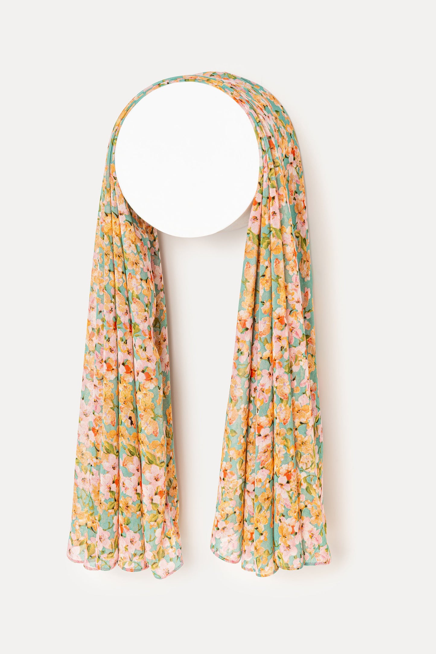 Wholesale Malibu Meadow Hijab - Custom Chiffon Hijab Factory