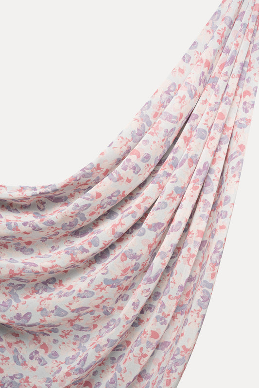 Wholesale Sweet Lilac Hijab - Custom Chiffon Hijab Factory