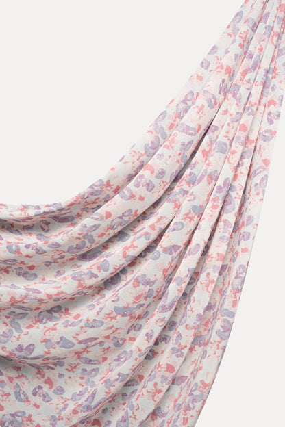 Wholesale Sweet Lilac Hijab - Custom Chiffon Hijab Factory