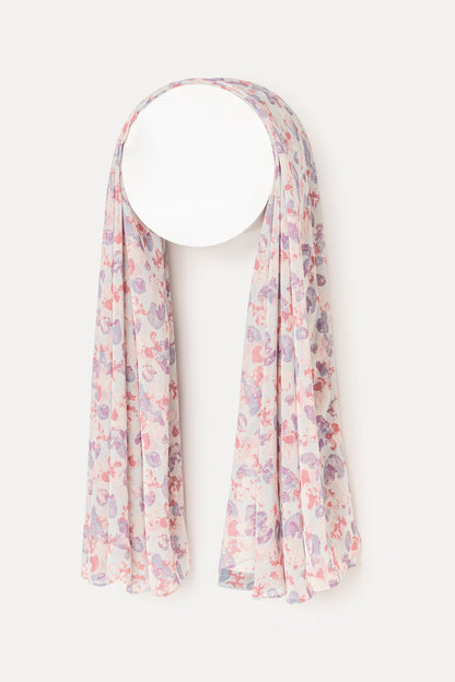 Wholesale Sweet Lilac Hijab - Custom Chiffon Hijab Factory