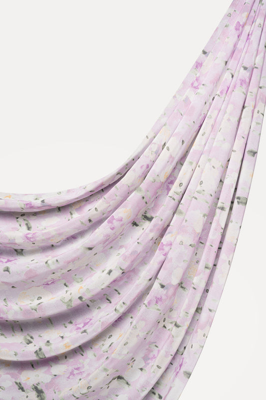 Wholesale Lavender Mist Hijab - Custom Chiffon Hijab Factory