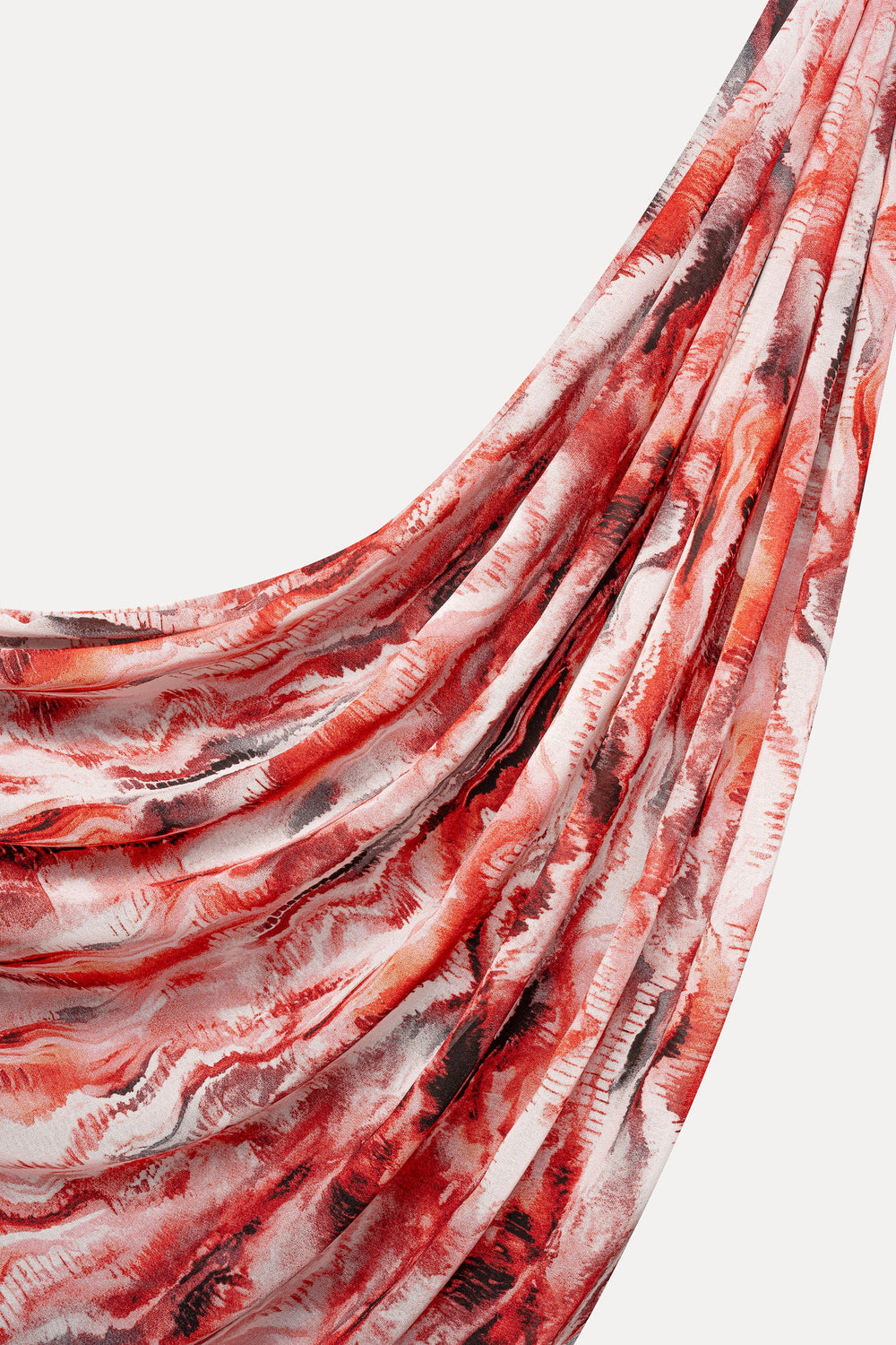 Wholesale Crimson Current Hijab - Custom Chiffon Hijab Factory