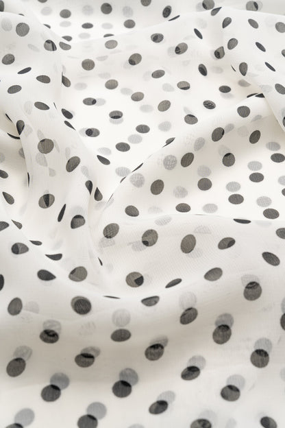 Wholesale Luna Dot Hijab - Custom Chiffon Hijab Factory