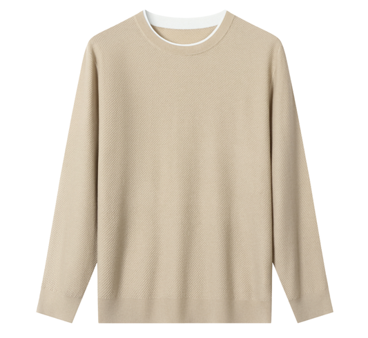 Men's Wool Blend Sweater JX92 main image