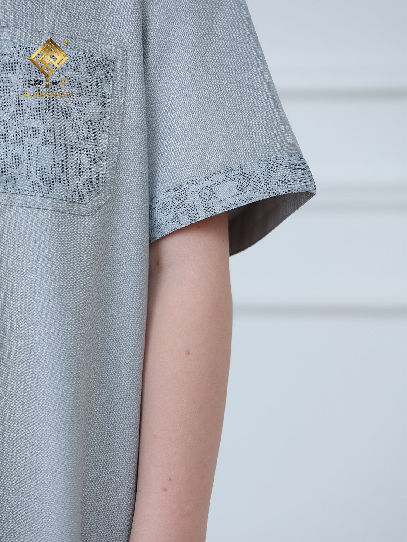 Classic Short Sleeve Boys Thobe Wholesale Ready to Ship | KID0016 wholesale KID0016 image 7