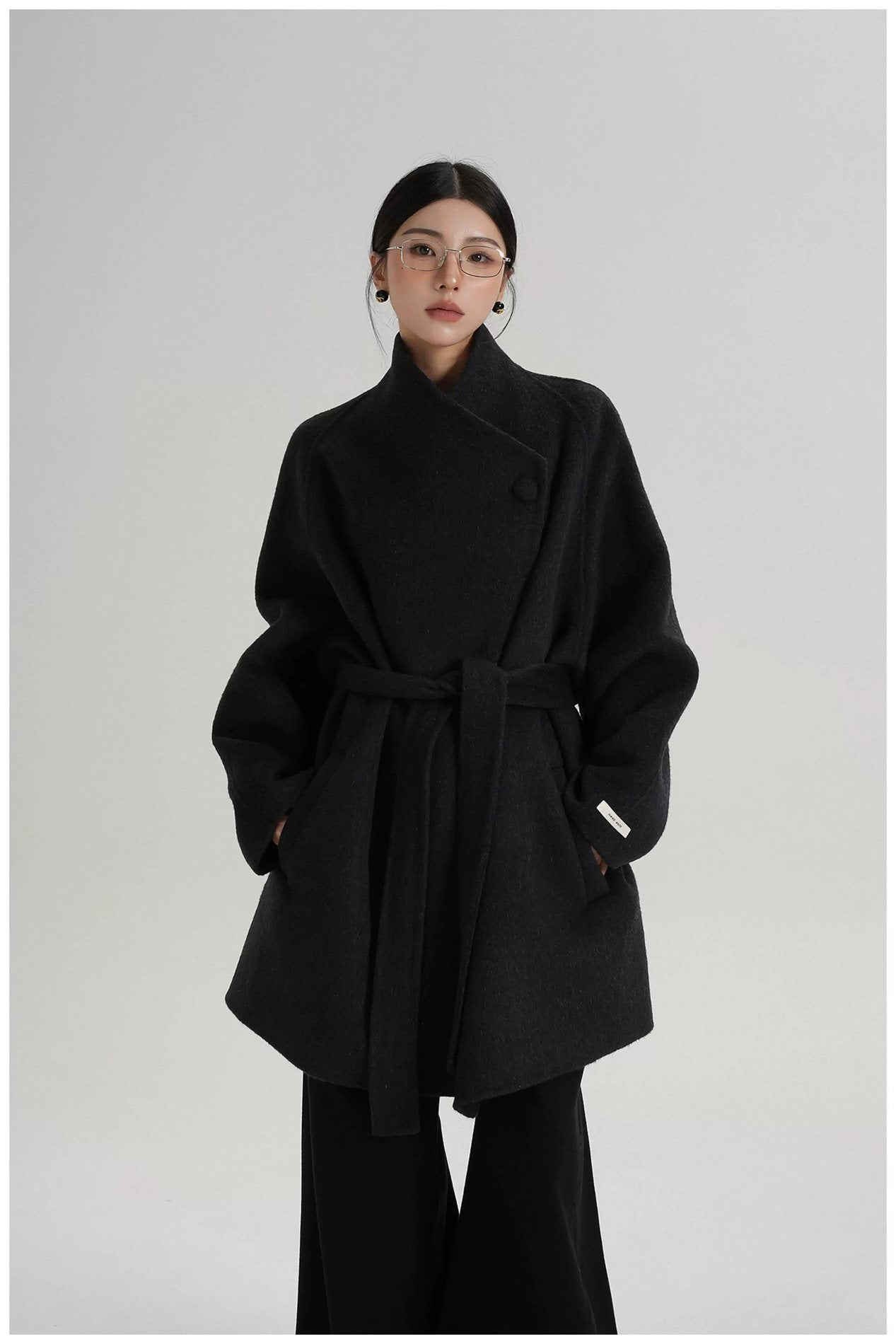 Custom winter wool coat CT0022 wholesale OEM ODM manufacturer, private label wool coat factory, MOQ 100 pieces