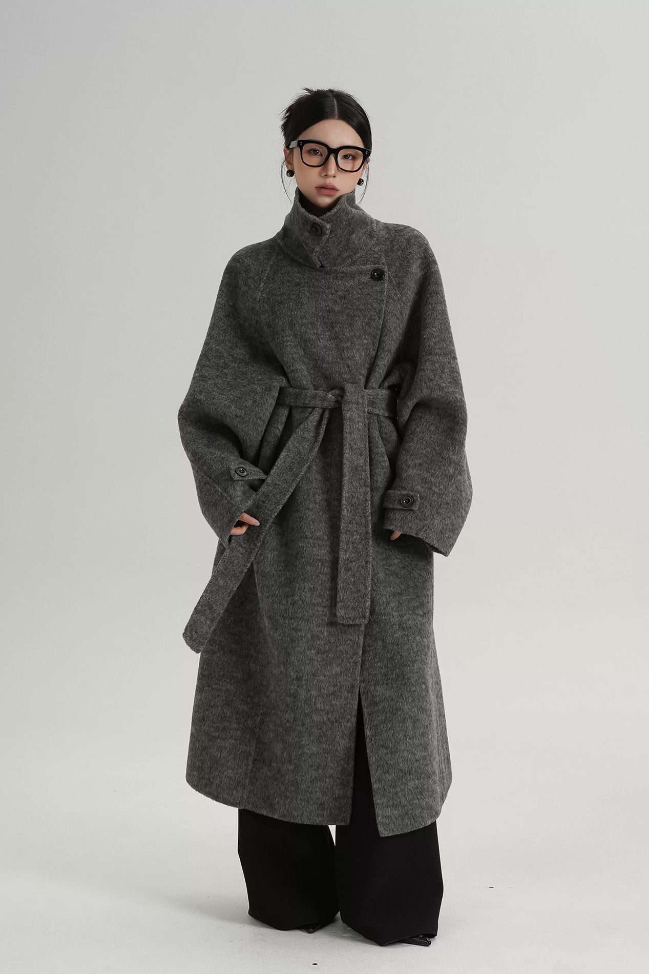 Custom winter wool coat CT0023 wholesale OEM ODM manufacturer, private label wool coat factory, MOQ 100 pieces