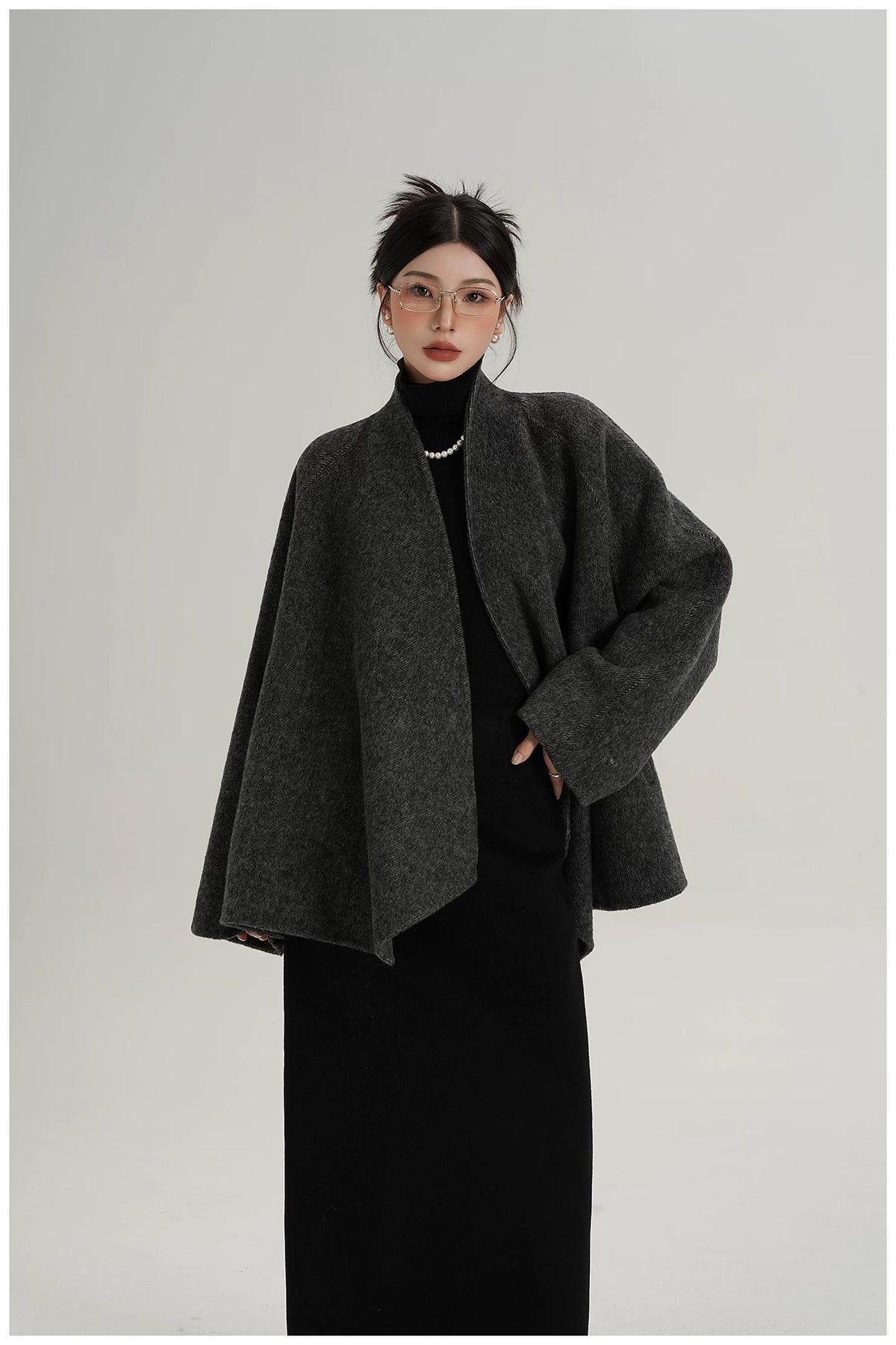 Custom winter wool coat CT0024 wholesale OEM ODM manufacturer, private label wool coat factory, MOQ 100 pieces